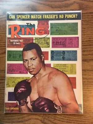 $25 • Buy (6) The Ring Boxing Magazine Nov 1967, Jan 68, May 68, Jun 68, Dec 68 And Jan 69