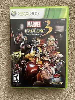 Marvel VS Capcom 3 Fate Of Two Worlds Xbox 360 - Free P&P! • £5.49