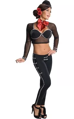 La Adelita Spanish Mexican Bull Fighter Matador Adult Womens Fancy Dress Costume • £34.72