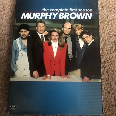 Murphy Brown - The Complete First Season (DVD 2005 4-Disc Set) W Bonus DVD • $2.99
