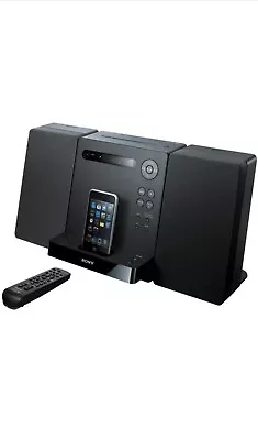 Sony Stereo System CMT-LX20i FM AM IPod CD MP3 Micro Hi-Fi Player & Speakers • $35