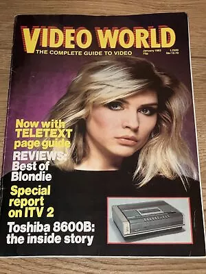 Video World Magazine 1982.  Pre Cert Video Reviews Adverts. Zombie Flesh Eaters • £25