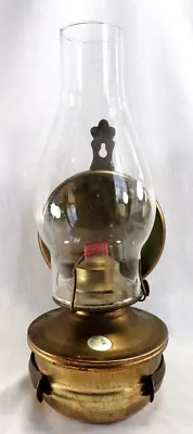 Vintage Wall Hanging Kaadan Ltd Oil Wall Lamp Brass • $18.99