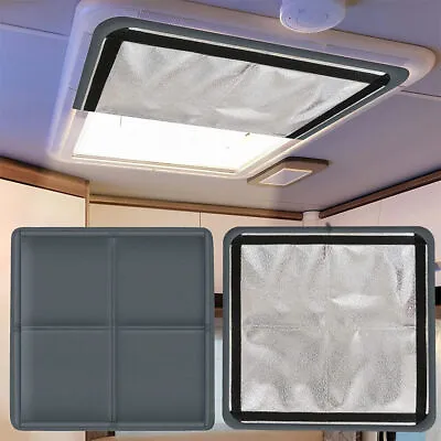 $28.22 • Buy RV Skylight Cover 16 X 16 Blackout Shade Window Insulator Foldable For RV Roof