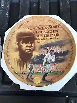 Vintage Collectible Babe Ruth The 60th Homer Plate • $10