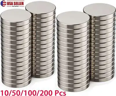 50/100/200pcs N50 Super Strong Round Disc Rare Earth Neodymium Magnet 20mm X 3mm • $5.79