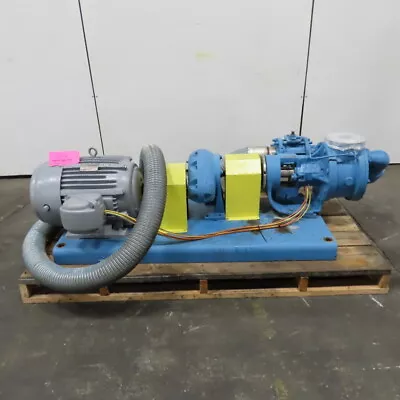 Viking Q4124A 20Hp 2 Speed Gear Pump 20Hp 460V 300GPM & 5.8:1 Reducer 4  Suction • $7499.99