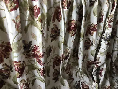 £95 • Buy Laura Ashley Country House Gosford Park Curtains, 59 X 103 Inches
