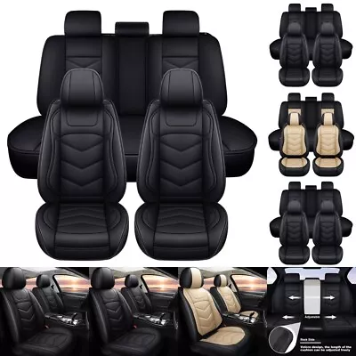 For Acura TLX RDX MDX TSX Car Seat Cover Front Rear Full Set Leather Protector • $79.90