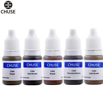 $14.49 • Buy Chuse Permanent Makeup Ink Microblading Pigment Organic Cosmetic 10ml/bottle