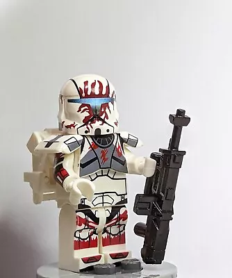 LEGO Star Wars Custom Printed Minifig Delta Squad Republic Clone Commando Sev • $23.39