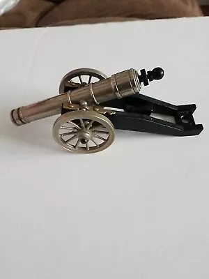 Vintage Die Cast Miniature Metal Cannon • £30