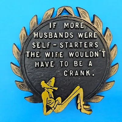 Vintage Amish Funny Novelty Sayings Trivets Metal Plaques USA YOUR CHOICE • $7.97