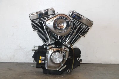 $4500 • Buy 2002 Harley Softail Twin Cam B Engine Motor S&S Top End Super E Carburetor #3607