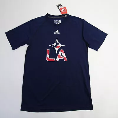 LA Galaxy Adidas Ultimate Tee Short Sleeve Shirt Men's Navy New • $17.49