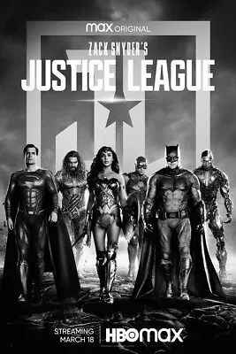 $13.22 • Buy Zack Snyder's Justice League 2021 Movie Poster 48x32  DC Comics Art Silk Print