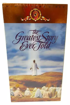 The Greatest Story Ever Told (VHS 1990 2-Tape Set MGM Edition) • $6.99