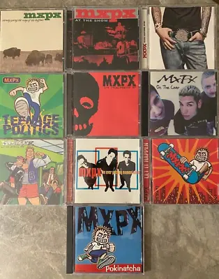 Huge MXPX Pop-punk/emo 10xCD Lot (1994-2003) Studio•live•rarities Tooth & Nail • $79.99