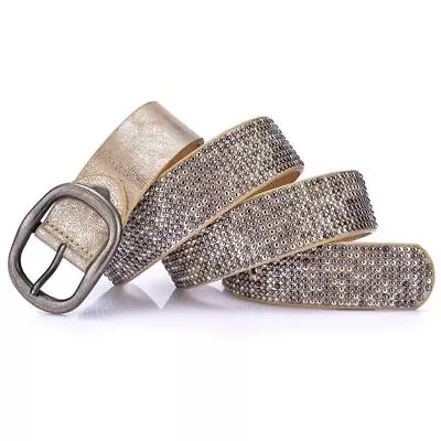 Full Rivet Studded Belts - PU Leather Strap Belt Women Fashion Accessories 1pc S • $41.13