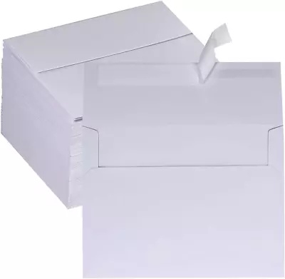 150 Pcs Bulk A6 Invitation Envelopes In White Peel & Seal Self-Seal 4 3/4 X 6 1/ • $23.99