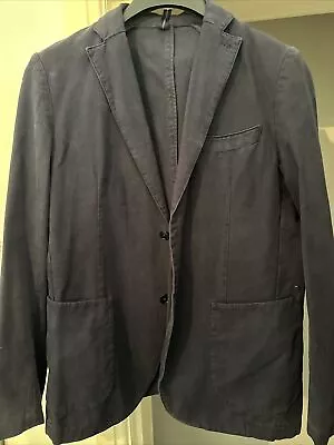 Mens Marco Polo Navy Blazer Size 48 • £6