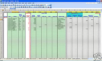 Tattoo Studio Accounts Spreadsheet Template For 2024 Year End (non-VAT Version) • £13.99