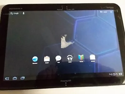 Motorola XOOM MZ600 Android Tablet 10.1in Black Powers Up (Read) • $9.99