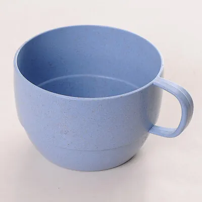 £4.55 • Buy Nordic Style Plastic Tea Cup Coffee Tea Milk Drink Cup Eco-friendly Reusable