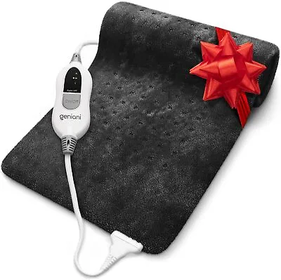 Heating Pad Electric Moist Dry Extra Large Back Neck Leg Pain Cramps (READ) • $27.99