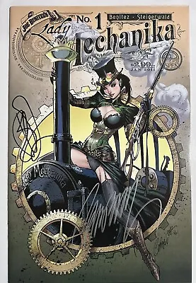 Lady Mechanika #1 Long Beach Exclusive Signed By J Scott Campbell & Joe Benitez • $50