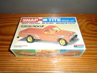 Vintage Monogram 70's Toyota Snap-Tite Pick Up 1/32 Open Complete #1004 • $22.95