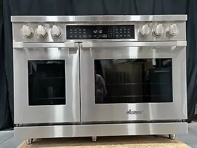 Dacor Professional HDPR48SNG 48 Inch Freestanding Professional Dual Fuel Range • $7960