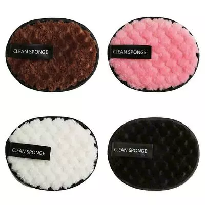 Reusable Microfiber Cloth Makeup Face Cleansing Pads Remover Towel RW • £3.21