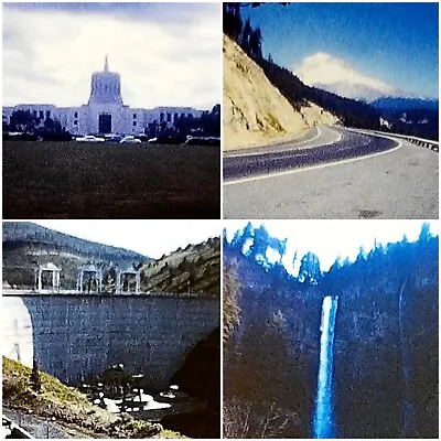 1960s Mt Hood Oregon Waterfalls Capital Building Salem Vintage 8mm Movie Film • $39.95