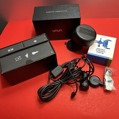 $45 • Buy VAVA Dash Cam VA-CD001 Front Dash Camera With Air Vent Car Mount