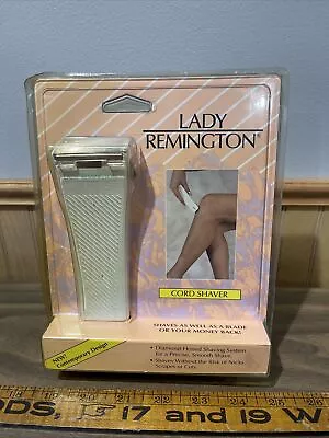 Vintage NOS 1991 LADY REMINGTON Corded Shaver Contemporary Design RARE • $36.95