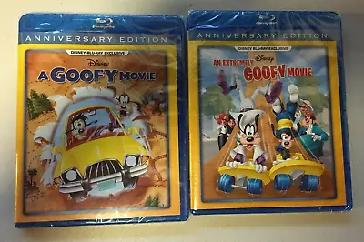 Disney's A Goofy Movie And An Extremely Goofy Movie (Blu-ray DMC) New Sealed • $125