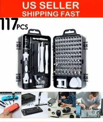 117PC Screwdriver Repair Tool Kit For Lenovo Acer Dell Sony Vaio HP ASUS Laptop  • $25.99