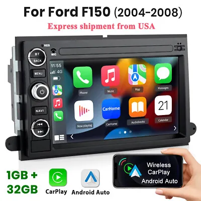 For Ford 7” Android 12 Car Radio GPS Navigation Stereo Wireless Carplay 1+32GB • $149.99