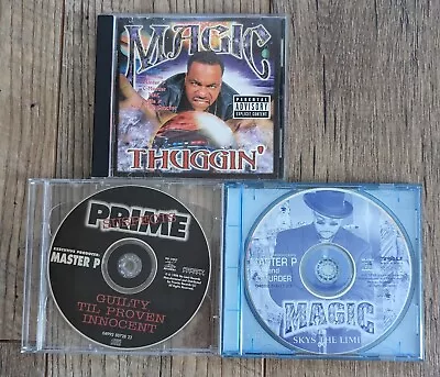 No Limit Records CDs - Lot Of 3 Master P Magic Thuggin Prime Suspects • $32.99