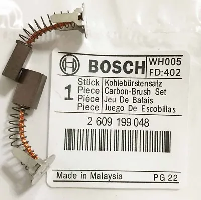 £5.95 • Buy Genuine Carbon Brushes Bosch GDR18V Impact Driver NOT Li-ion GDR18V-Li S22G  