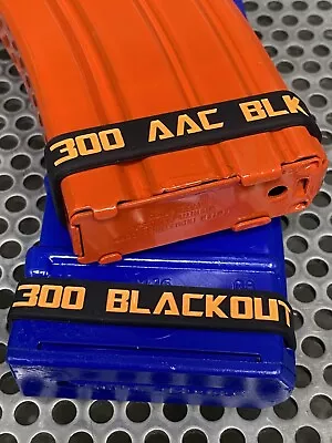  300 AAC Blk Mag ID Band. 300 AAC Blackout Magazine Identification Band THICKER • $1.59
