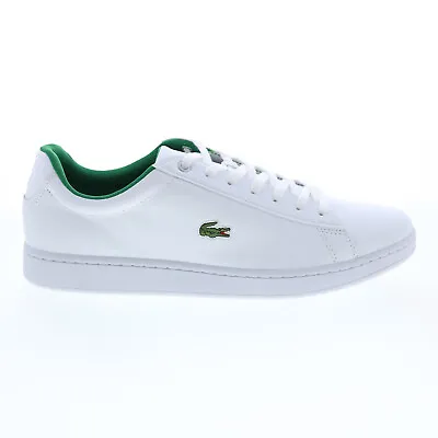 Lacoste Hydez 119 1 P SMA Mens White Leather Lifestyle Sneakers Shoes • $60.99
