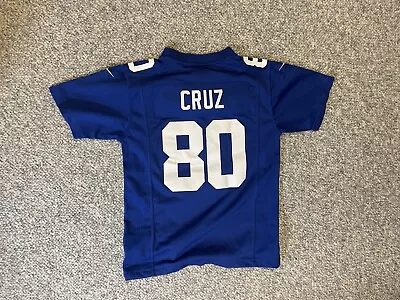 Nike On Field Victor Cruz New York Giants Jersey Youth Size Medium M (10-12) • $30