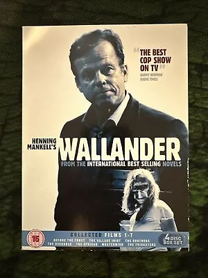 Wallander Collected Films 1-7 Dvd Box Set - Free Uk Delivery • £8.50