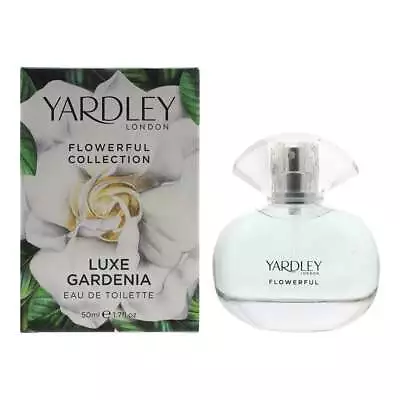 Yardley Luxe Gardenia 50ml Edt Spray For Her - New Boxed & Sealed - Free P&p • £19.40