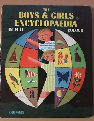 The Boys And Girls Encyclopaedia In Full Colour Hardcover 1962 Jeanne Seguin • £1.20