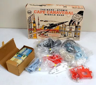 Marx Atomic Cape Canaveral Missile Base Play Set #4521 - Pieces In Original Bags • $199.99