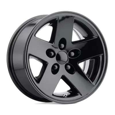 Jeep Mammoth Moab Style Wheel 16x8 +0 Gloss Black 5x114.3 5x4.5 (QTY 1) • $179