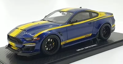 GT Spirit 1/18 Scale Resin GT871 - Shelby Mustang Super Snake - Blue/ Yellow • $186.49